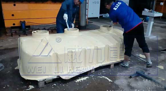 玻璃鋼化糞池模壓成型產(chǎn)品