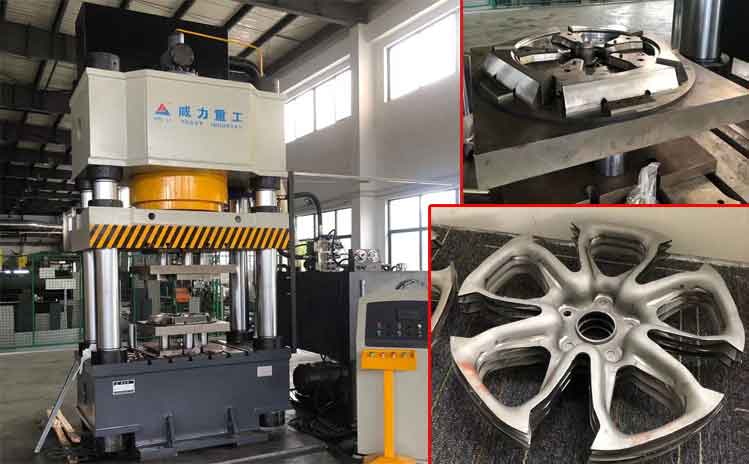 800噸汽車輪轂拉伸液壓機