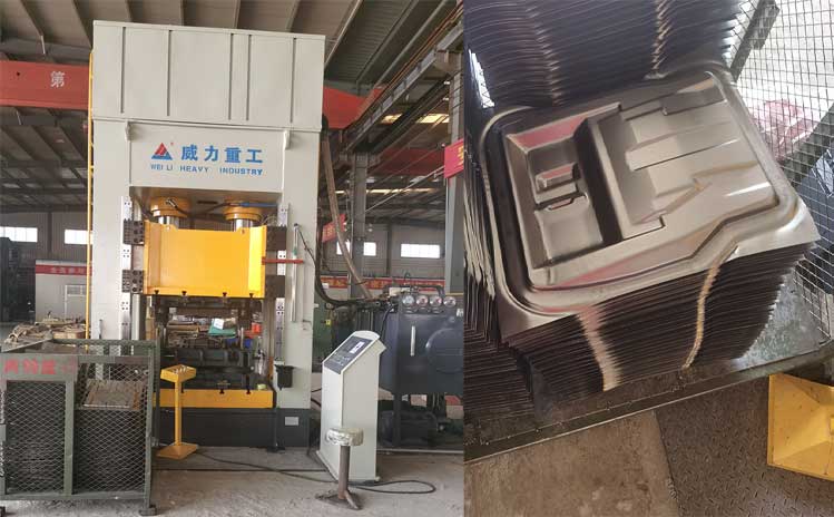 汽車配件拉伸成型液壓機